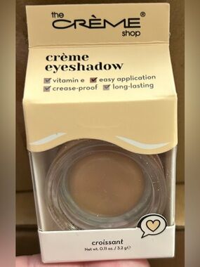 The Crème Shop Croissant Crème Eyeshadow - Neutral Beige